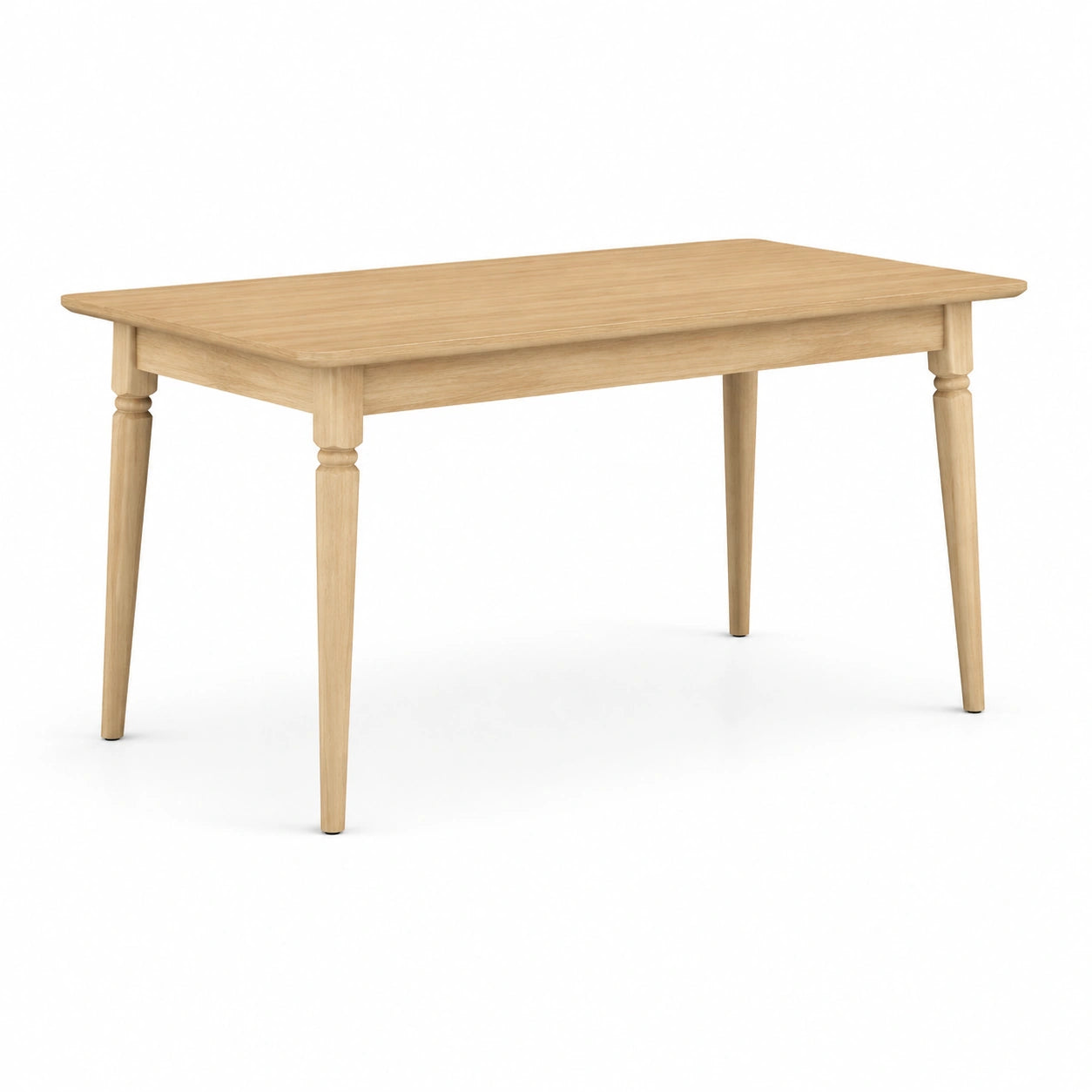 Tavolo da pranzo in legno rovere chiaro 150x80x75 cm